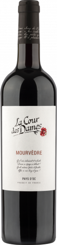 Bottle of La Cour des Dames Mourvèdre Pays d'Oc IGP from Badet Clement