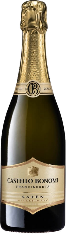 Bottle of Satèn Franciacorta DOCG from Castello Bonomi