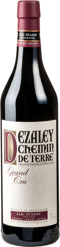 Bouteille de Dézaley Rouge Chemin de Terre Luc Massy de Luc Massy