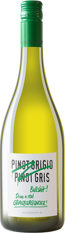 Flasche Grauburgunder «Bullshit» trocken Emil Bauer & Söhne von Emil Bauer & Söhne