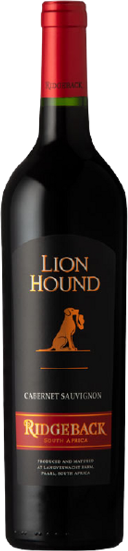 Flasche Lion Hound Cabernet Sauvignon Ridgeback von Ridgeback