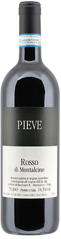 Bouteille de Rosso di Montalcino DOC La Pieve de La Pieve