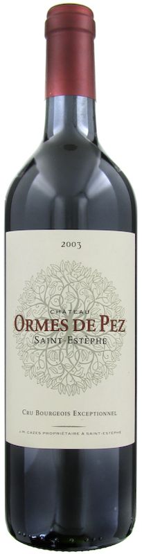 Chateau Les Ormes de Pez St-Estephe Cru Bourgeois AOC Château Les Ormes de Pez - 2018 - Bordeaux, Frankreich