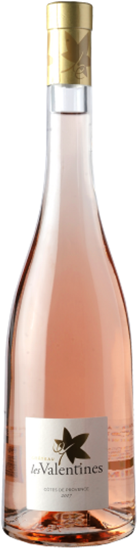 Bottle of Château Les Valentines rosé Château Les Valentines from Château Les Valentines