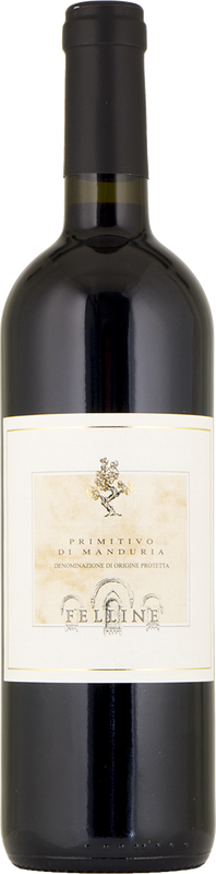 Flasche Primitivo di Manduria Felline von Felline