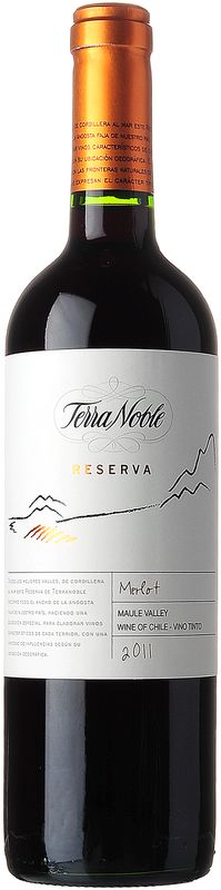 Bottle of Merlot Riserva Terra Noble from Terra Noble
