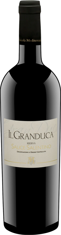 Flasche Salice Salentino DOP Riserva 'Il Granduca' Vinicola Mediterranea von Vinicola Mediterranea