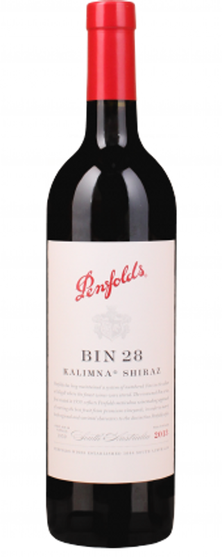 Flasche Bin 28 Kalimna Shiraz Penfolds von Penfolds