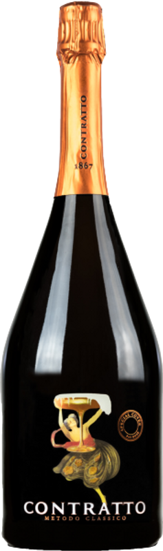 Flasche Spumante Special Cuvée Extra Brut Contratto von Contratto