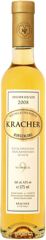 Flasche TBA Nr. 9 Zwischen den Seen Welschriesling Alois Kracher von Alois Kracher