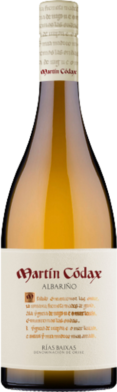 Bouteille de Albarino Rias Baixas DO Martín Códax de Martín Códax