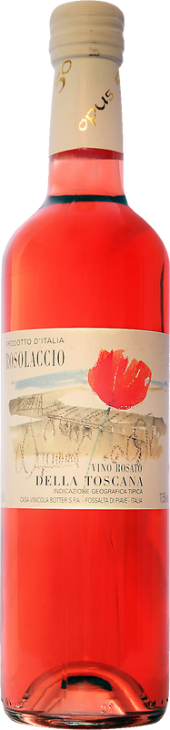 Bottiglia di Rosolaccio Rosato della Toscana IGP Rosolaccio di Rosolaccio