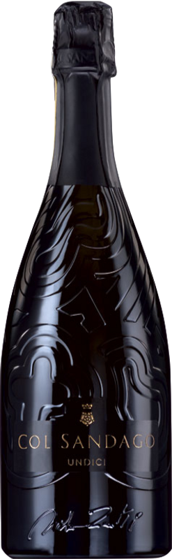 Bouteille de Prosecco Superiore di Conegliano Valdobbiadene dry Undici DOCG Case Bianche de Case Bianche