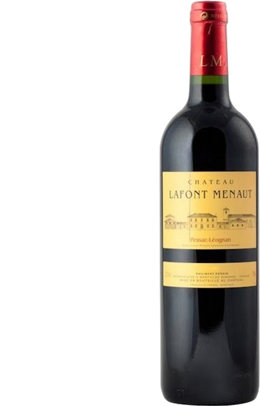 Bottiglia di Château Lafont Menaut Pessac Leognan AOC Château Lafont Menaut di Château Lafont Menaut