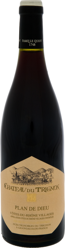 Flasche Plan de Dieu A.O.C. Château du Trignon von Château du Trignon
