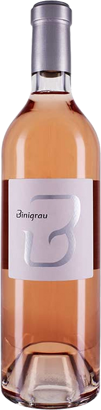 Bottiglia di B Rosat Bodegas Binigrau di Bodegas Binigrau
