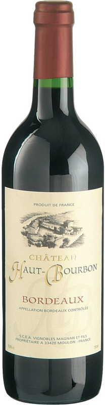 Bottiglia di Château Haut-Bourbon A.O.C. Château Haut-Bourbon di Château Haut-Bourbon