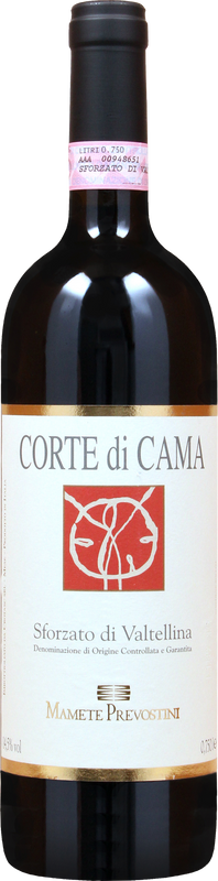Flasche Corte di Cama Sforzato Valtellina Superiore DOCG Mamete Prevostini von Mamete Prevostini