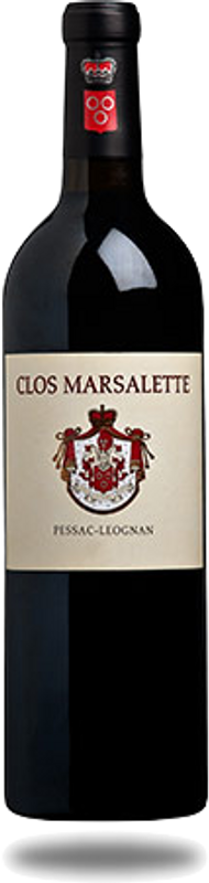 Bottle of Clos Marsalette Pessac Leognan AOC Clos Marsalette from Clos Marsalette