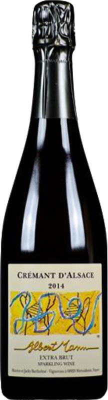 Flasche Crémant d'Alsace Extra Brut AC Domaine Albert Mann von Domaine Albert Mann