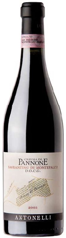 Flasche SAGRANTINO di Montefalco DOCG Chiusa di Pannone Antonelli von Antonelli