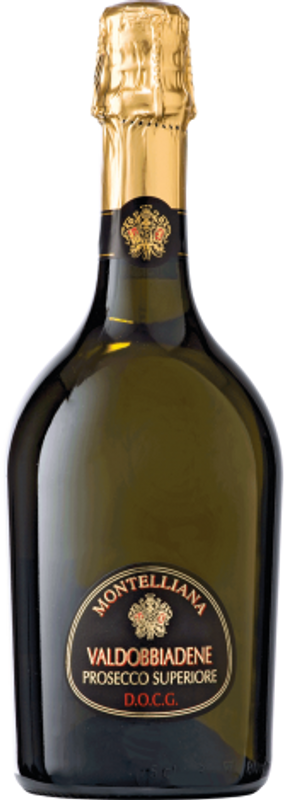 Flasche Prosecco extra dry DOC Valdobbiadene Montelliana von Montelliana