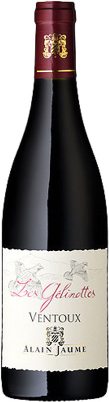 Flasche Ventoux Les Gelinottes AOC Alain Jaume & Fils von Alain Jaume & Fils