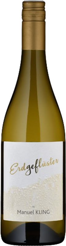Flasche Erdgeflüster Weiss Manuel Kling von Manuel Kling