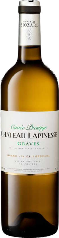 Flasche Chateau Lapinesse Graves Blanc AOC Bordeaux David & Laurent Siozard von David & Laurent Siozard