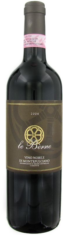 Bottiglia di Vino Nobile di Montepulciano DOCG Podere Le Bèrne di Podere Le Bèrne