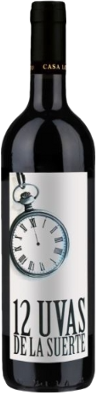 Bouteille de 12 Uvas da la Suerte Crianza Utiel-Requena DOP Casa lo Alto de Casa lo Alto
