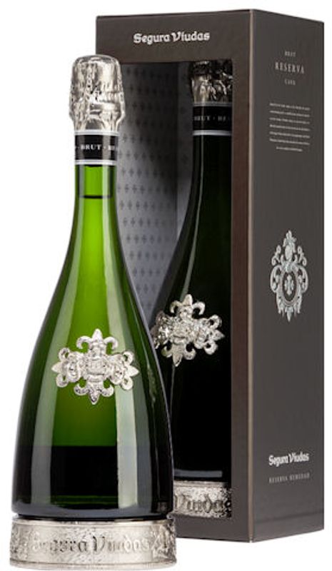 Flasche Brut Reserva Heredad Cava DO Segura Viudas von Segura Viudas