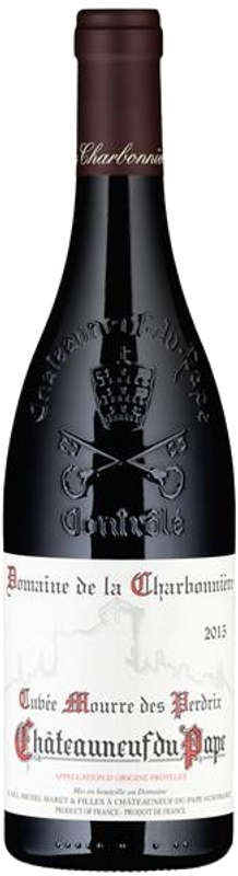 Bouteille de Châteauneuf-du-Pape Cuvée Mourre des Perdrix AC Domaine de la Charbonnière de Domaine de la Charbonnière