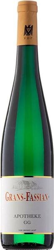 Bouteille de Riesling Trittenheimer Apotheke Grosses Gewächs Weingut Grans-Fassian de Weingut Grans-Fassian