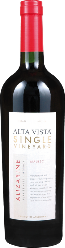 Bottle of Alizarine Single Vineyard Malbec Alta Vista from Alta Vista