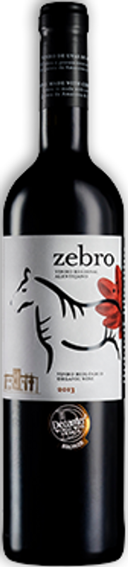 Bouteille de Zebro Amoreira da Torre- Organic Wines Lda de Amoreira da Torre- Organic Wines Lda