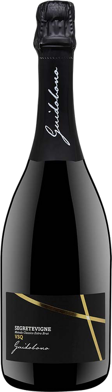 Bouteille de Segretevigne extra brut VSQ Guidobono de Guidobono