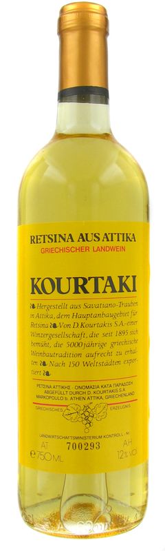 Bouteille de Retsina Kourtaki Kourtaki de Kourtaki