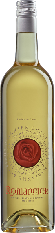 Bottle of Blanc Vin de Pays d'Oc Romancier from Romancier