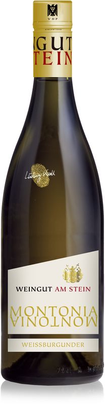 Flasche Montonia Weissburgunder trocken Weingut am Stein von Weingut am Stein
