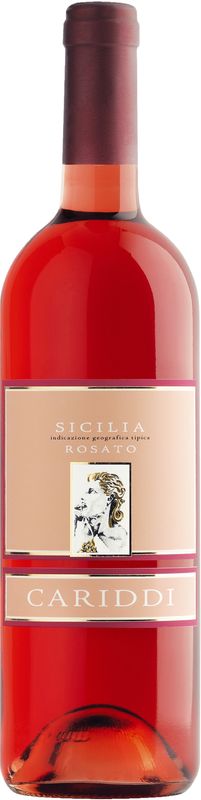 Bouteille de Cariddi rosato IGT Colosi de Colosi