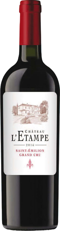 Bouteille de Château L'Etampe Saint Emilion Grand Cru AOC Château L'Etampe de Château L'Etampe