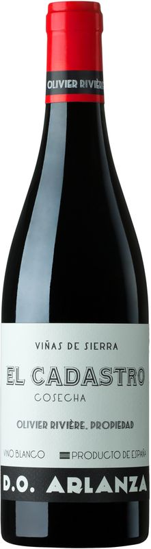 Bouteille de El Cadastro DO Olivier Rivière Vinos de Olivier Rivière Vinos