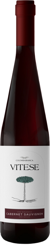 Flasche Vitese Cabernet Sauvignon Sicilia DOC Colomba Bianca von Colomba Bianca