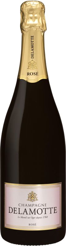 Bottle of Champagne rose Delamotte from Delamotte