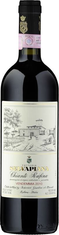 Flasche Chianti Rufina annata DOCG Selvapiana von Selvapiana