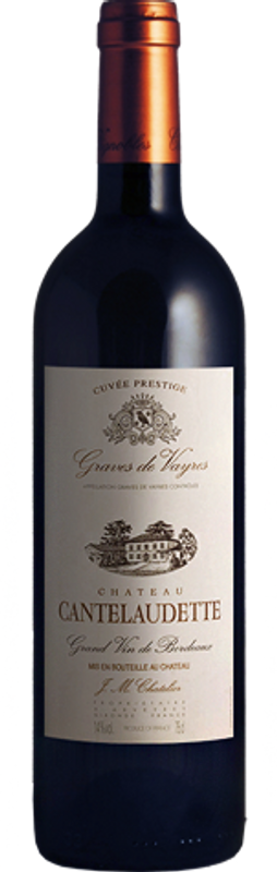 Bouteille de Cuvée Prestige A.O.C. Château Cantelaudette de Château Cantelaudette