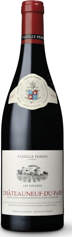 Flasche Châteauneuf-du-Pape AC Les Sinards rouge Famille Perrin von Famille Perrin