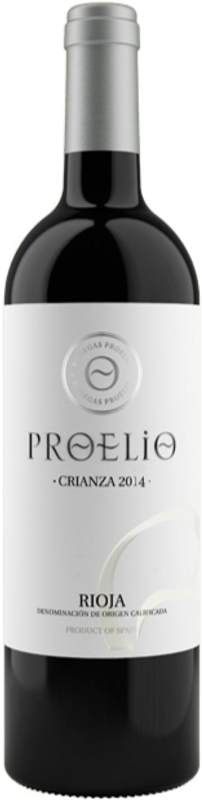 Rioja DOCa Crianza Bodegas Proelio - 2019 - Oberer Ebro, Spanien