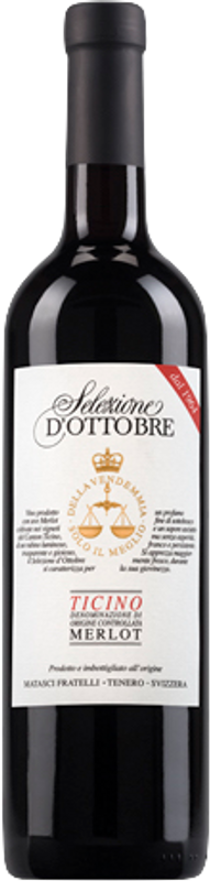 Image of Merlot del Ticino Selezione d'Ottobre DOC Matasci Vini - 2022 - Tessin, Schweiz